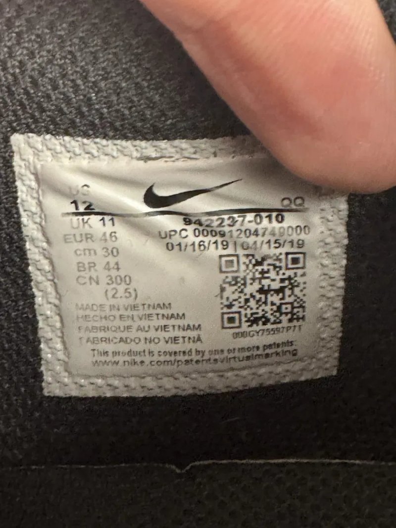 Розмір 46 29.5 см Чоловічі шкіряні кросівки Nike SB Delta Force — фото 6