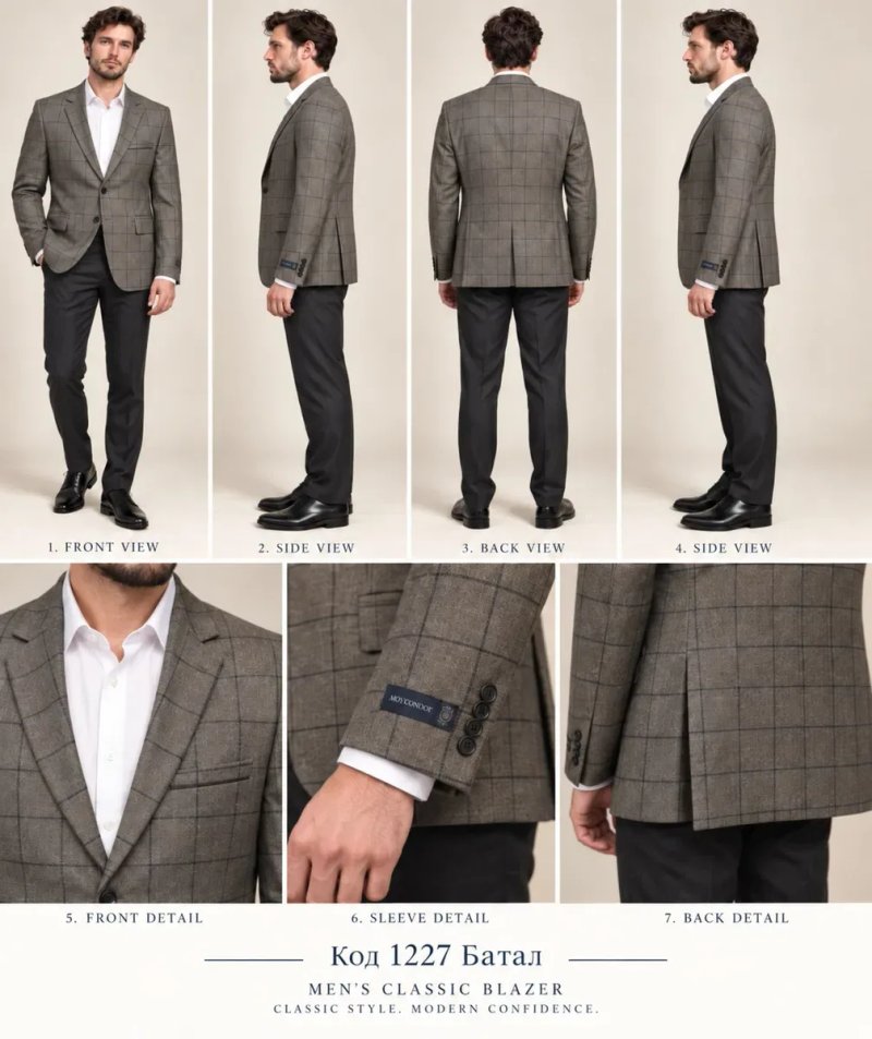 РОЗПРОДАЖ чоловічих класичних костюмів Classic,  Slim. Двійка, трійка, жакети .Туреччина Узбекистан великий вибір розмірів — фото 4