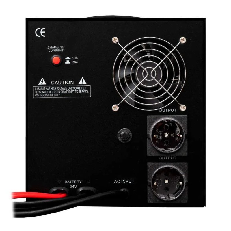 РОЗПРОДАЖ -ДБЖ LP LPL-PSW-2500VA+ (1800Вт) 10A/30A з правильною синусоїдою 24V — фото 4
