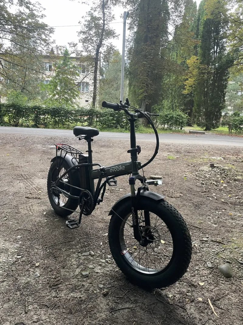 РОЗПРОДАЖ‼️ Електровелосипед Фетбайк VOLTO Flex 20" (1000W, 26Ah) — фото 4