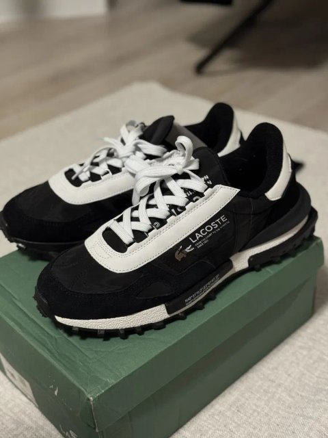 !!!РОЗПРОДАЖ!!! Кросівки Lacoste комбінована шкіра 44 розмір