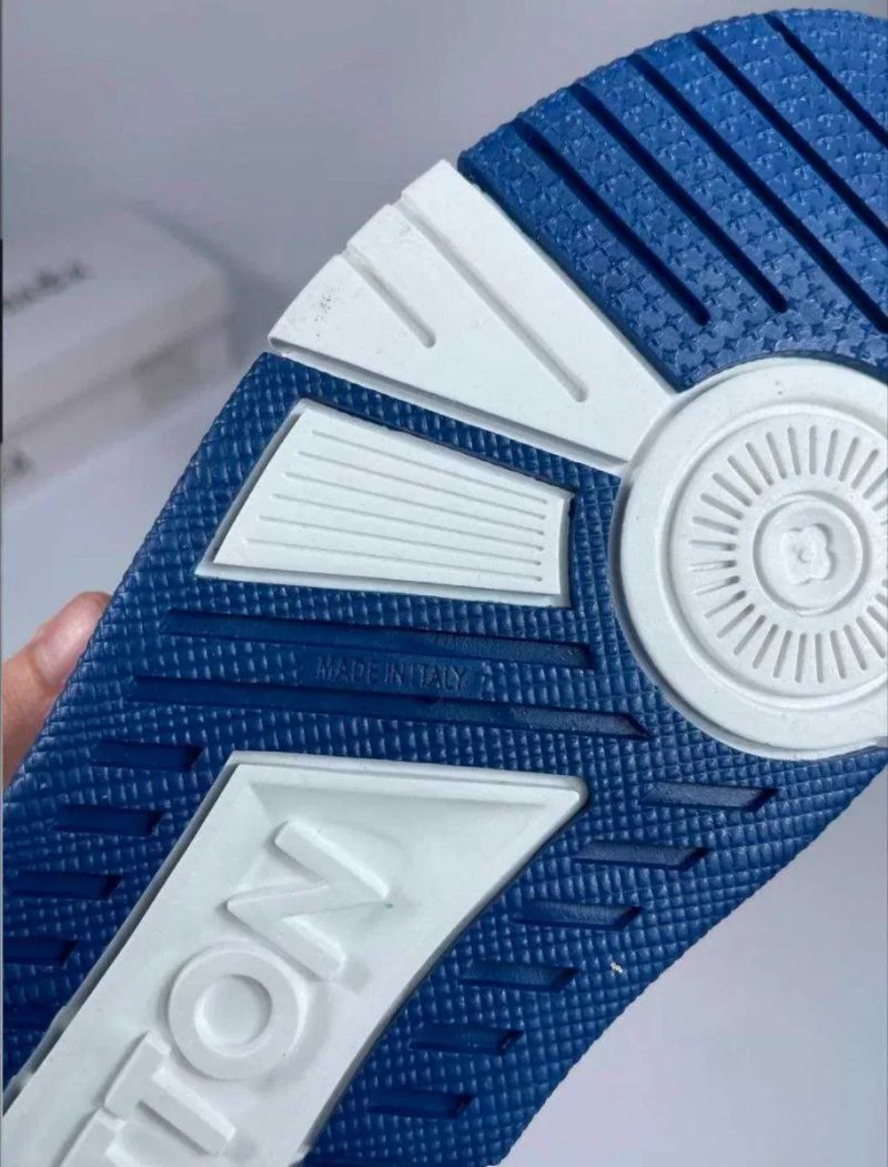 [РОЗПРОДАЖ] Кросівки Louis Vuitton Skate луи витон скейт сині — фото 5