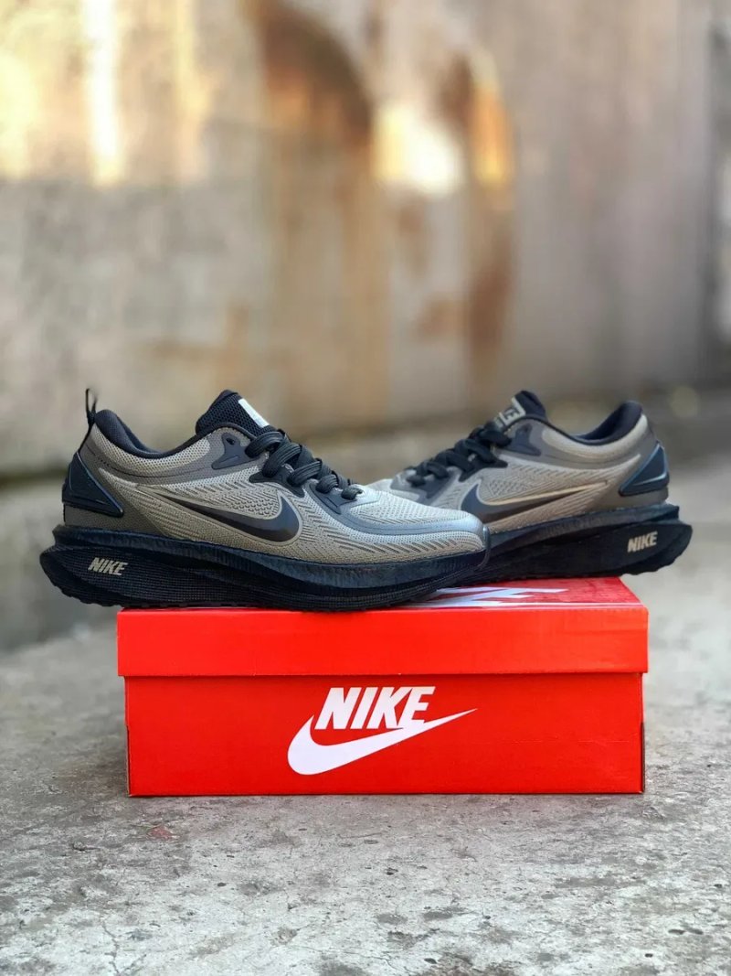 Розпродаж ! Кросівки Nike Zoom Pegasus Khaki Black (41 44 45 46) — чоловічі Найк Пегасус хакі, осінні, демісезонні, на кожен день — фото 5