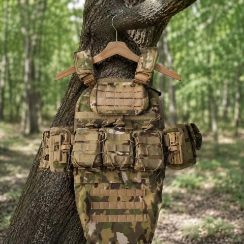 РОЗПРОДАЖ! плитоноска мультикам 4 точки cordura1000d, плитоноска мультикам