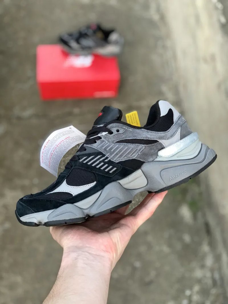 Розпродаж ‼️ р. 41 42 кросівки New Balance 9060 Black Grey — чорні/сірі Чоловічі Нью Баланс 9060, НБ, кроссовки на осень — фото 4
