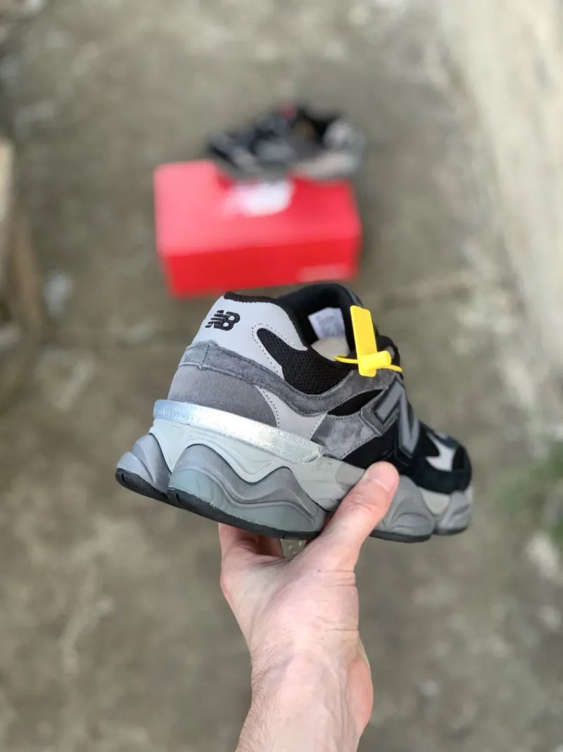 Розпродаж ‼️ р. 41 42 кросівки New Balance 9060 Black Grey — чорні/сірі Чоловічі Нью Баланс 9060, НБ, кроссовки на осень — фото 5