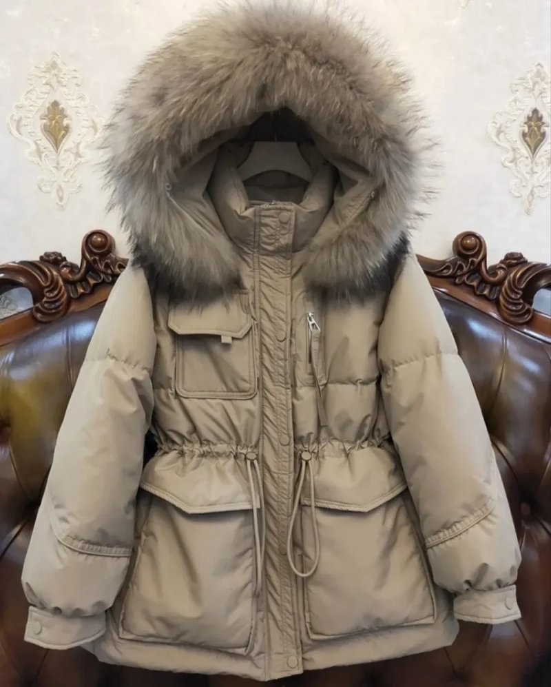 Розпродаж! Різні парки пуховики куртки натуральний пух та хутро Zara — фото 2