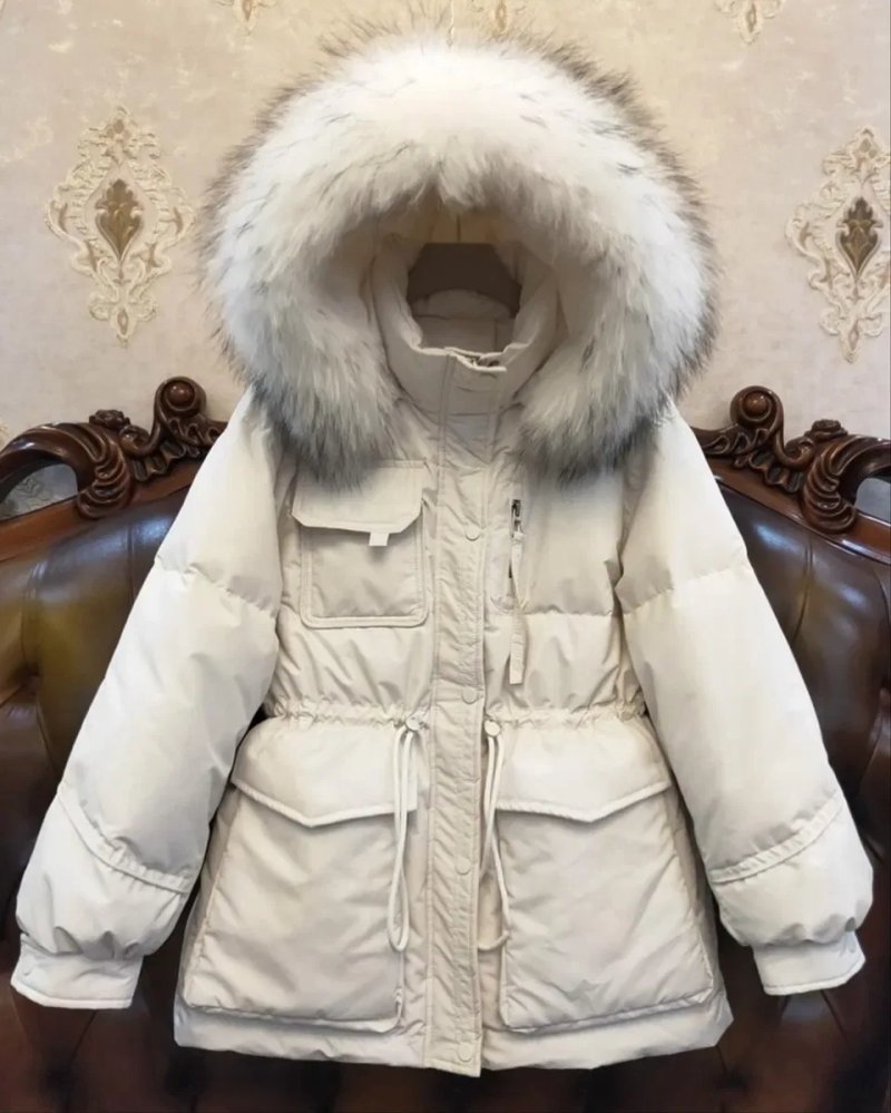 Розпродаж! Різні парки пуховики куртки натуральний пух та хутро Zara — фото 3
