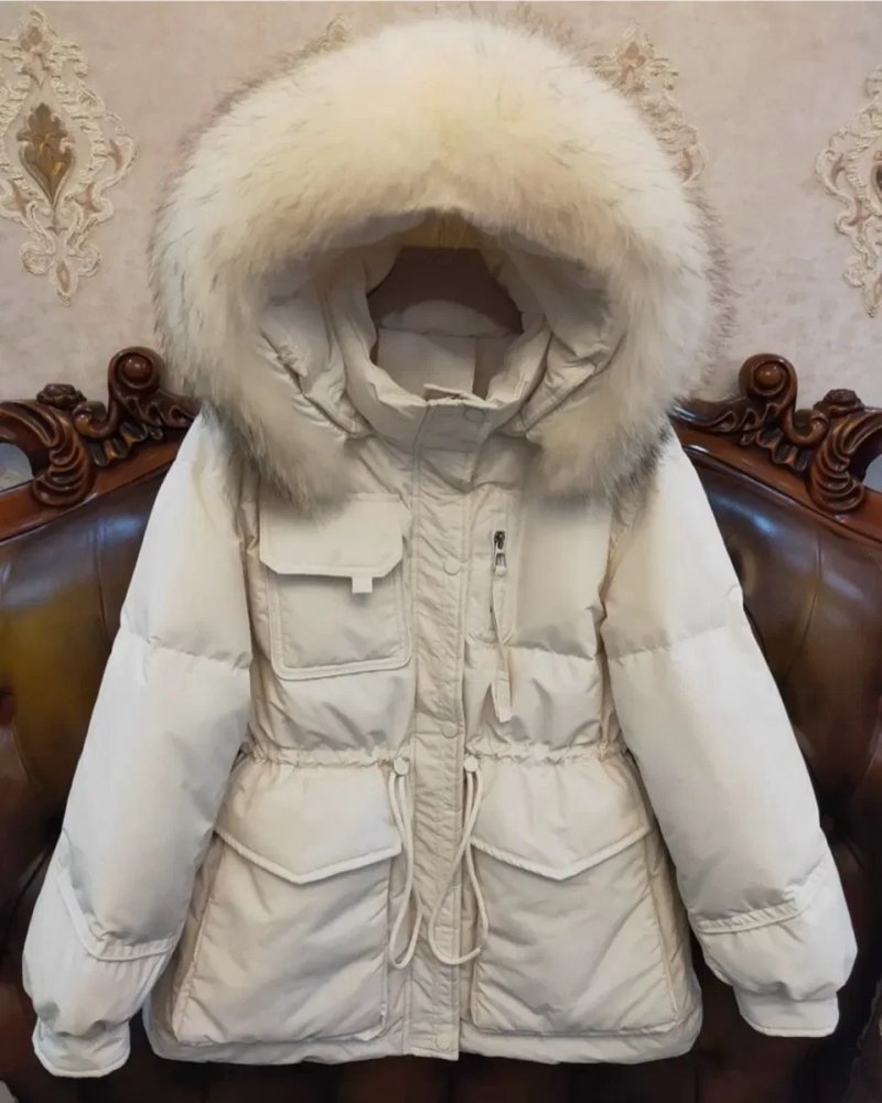 Розпродаж! Різні парки пуховики куртки натуральний пух та хутро Zara — фото 4