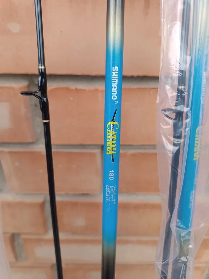 Розпродаж.Спінінг Shimano Catana 1.8м 15-30г Carbon — фото 2