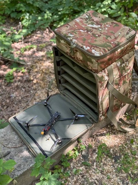 Сумка -рюкзак для 5 FPV дронів 7ʼʼдрононоска