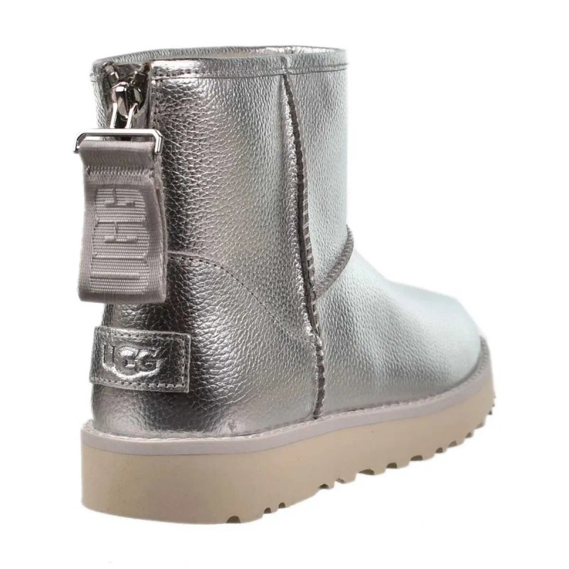 Розпродаж! Уггі UGG Classic Mini Womens Logo Zip. Оригінал!!! р.35 — фото 2