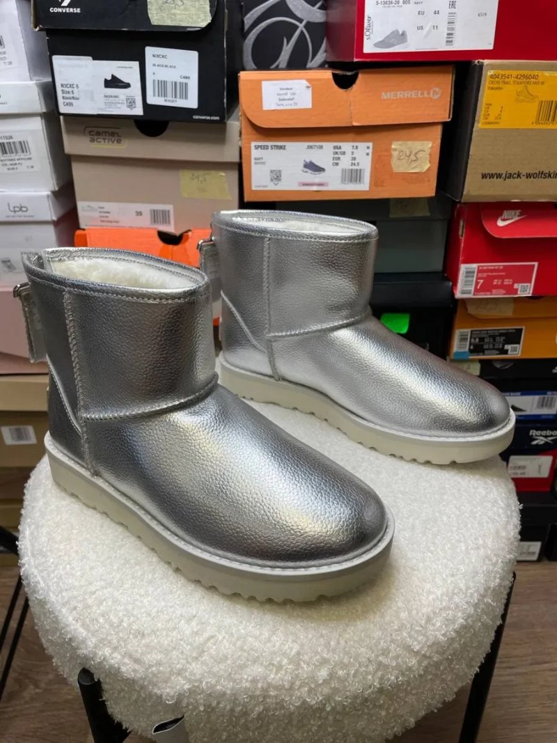 Розпродаж! Уггі UGG Classic Mini Womens Logo Zip. Оригінал!!! р.35 — фото 6
