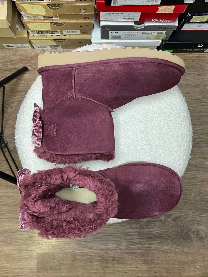 РОЗПРОДАЖ! Уггі жіночі UGG Mini Bailey Bow Crushed.  Оригінал!!! р.37 — фото 3
