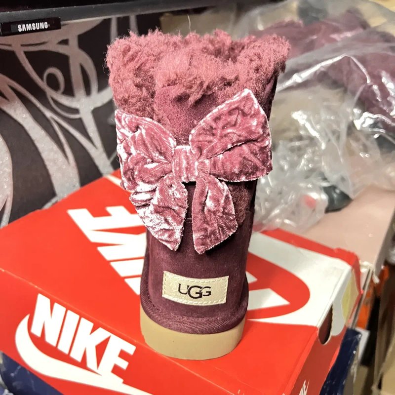 РОЗПРОДАЖ! Уггі жіночі UGG Mini Bailey Bow Crushed.  Оригінал!!! р.37 — фото 6