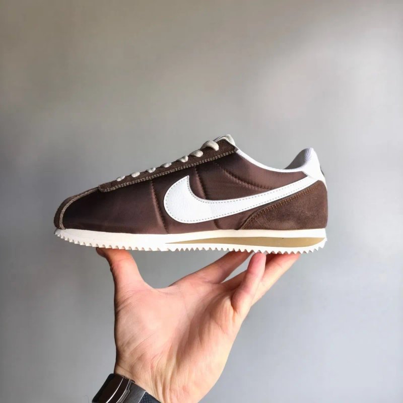 РОЗПРОДАЖА ‼️Кросівки жіночі Nike Cortez Brown premium / Nike Cortez / жіночі кросівки найк / женские кроссовки / найк кортез 37 38 39 40 — фото 3