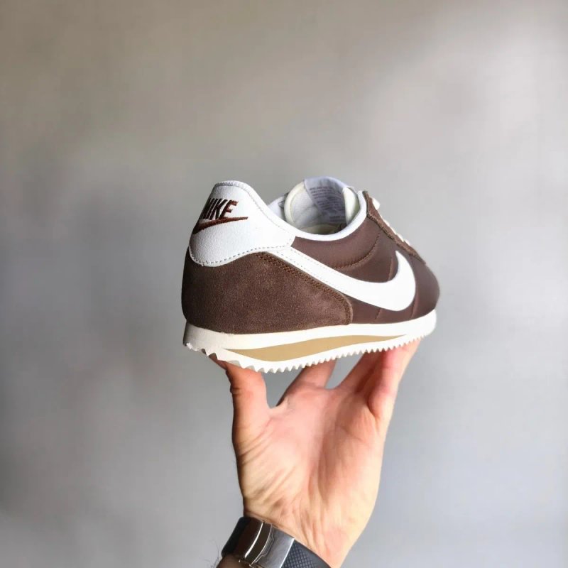 РОЗПРОДАЖА ‼️Кросівки жіночі Nike Cortez Brown premium / Nike Cortez / жіночі кросівки найк / женские кроссовки / найк кортез 37 38 39 40 — фото 4