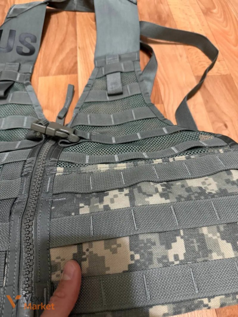 Розвантажувальний жилет US Army MOLLE II FLC Vest (ACU / Digital, Made in USA) — фото 3