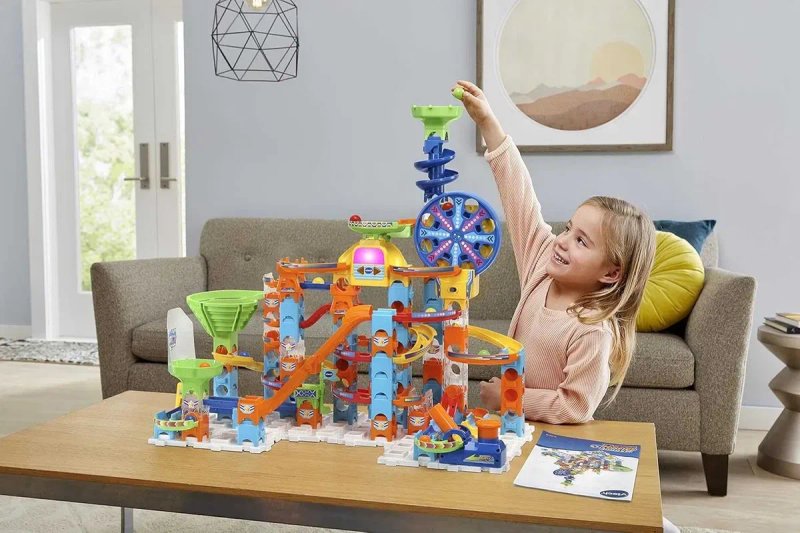 Розвиваючий конструктор лабіринт VTech Marble Rush Ultimate Set — фото 6