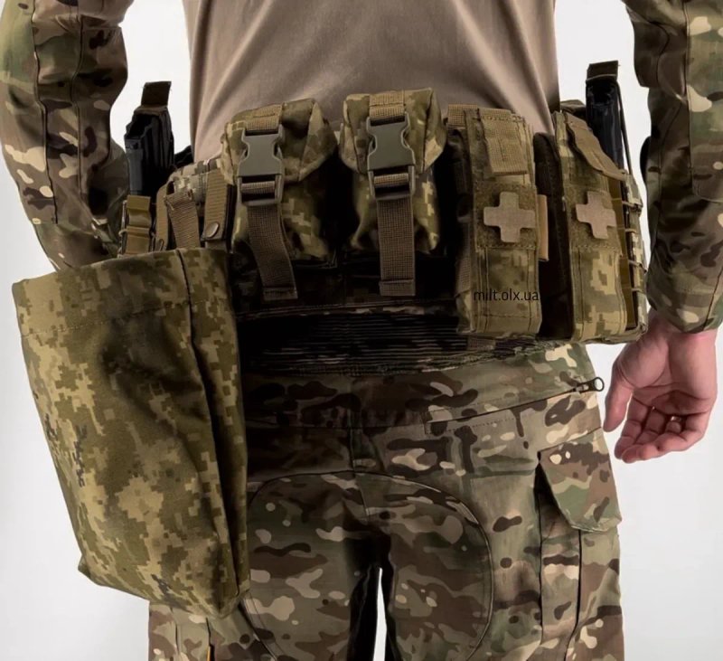 РПС в зборі з підсумками мультикам піксель пояс зборі сборе подсумками — фото 3
