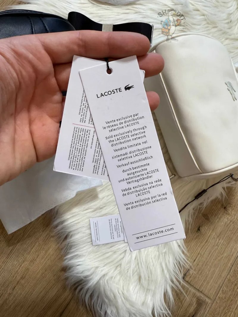 Ручна сумочка LACOSTE MINI LORA | Сумка через плече ЛАКОСТ міні лора — фото 5