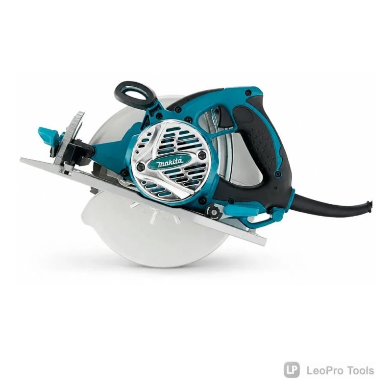 Ручна циркулярна пила (циркулярка, електропила) Makita MK2400 для дерева, 2400 Вт, 185мм 5200об/хв кут 45° електрична — фото 2