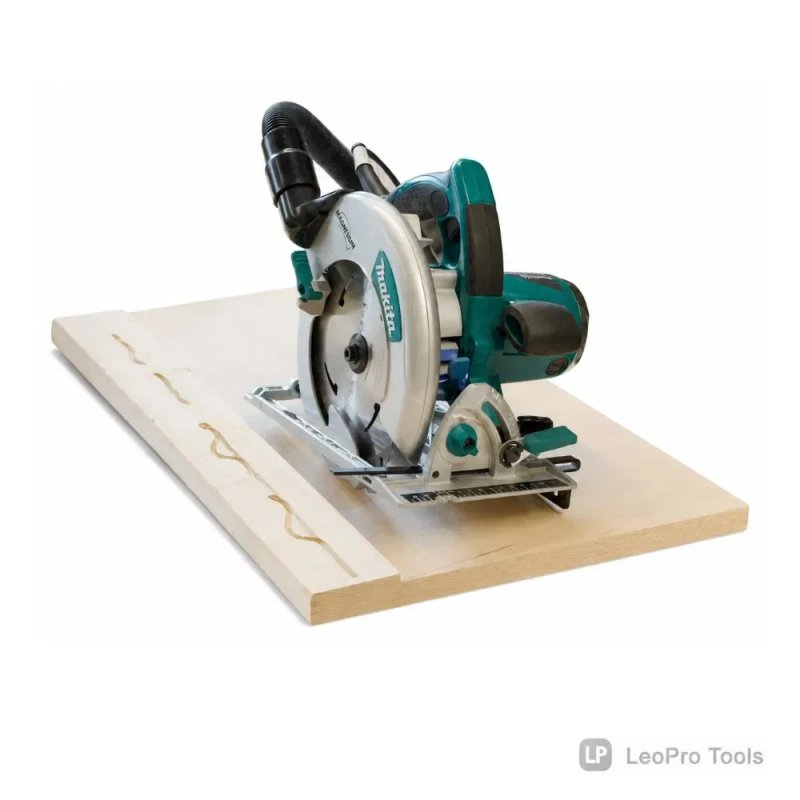 Ручна циркулярна пила (циркулярка, електропила) Makita MK2400 для дерева, 2400 Вт, 185мм 5200об/хв кут 45° електрична — фото 6