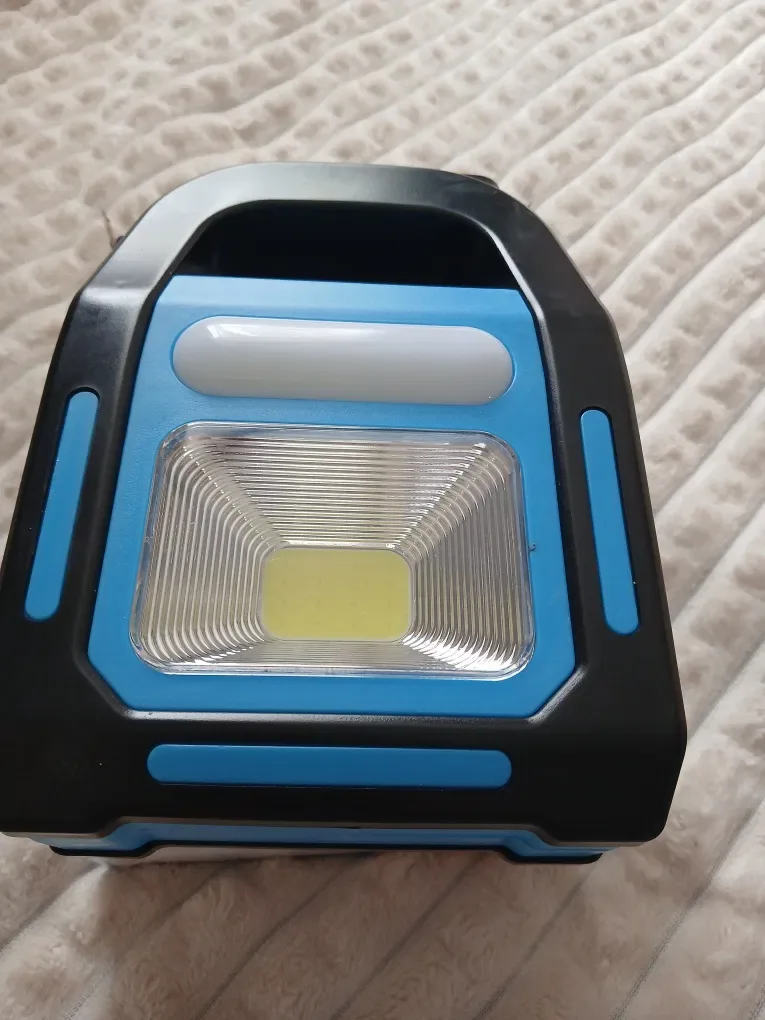 Ручний світлодіодний акумуляторний ліхтар Hurry bolt HB 9707 LED із сонячною батареєю — фото 3