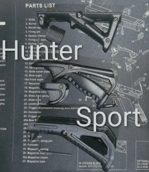 Руків'я на цівку перенесення вогню Magpul, рукоятка на цевье переноса огня Fab Defense для АК АР серії Sig Sauer Colt CZ Bren