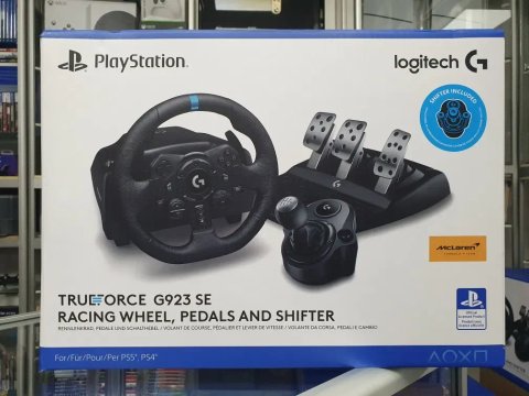 Руль Logitech G923 TrueForse для PS5,PS4,PC +Коробка Передач (магазин) гарантия 12 мес.