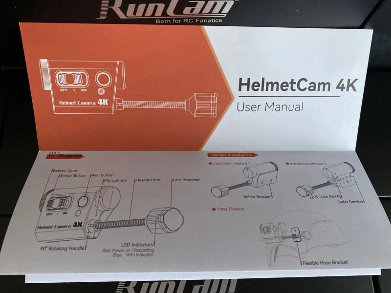 RunCam 4K + флешка/Екшке камера на шолом Helmet Camera 4k !!НОВИНКА!! — фото 4