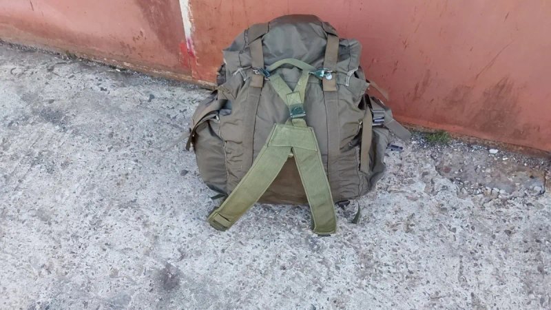 Рюкзак Арміі Австрії оригінал Водостійкий  регулюеця літраж 40-65 літр — фото 6