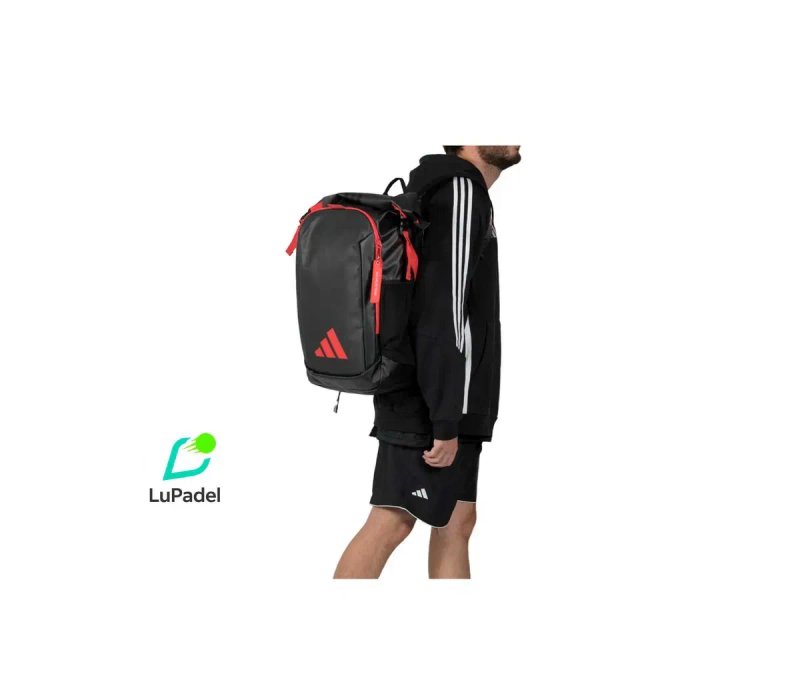 Рюкзак для Падель (Padel) тенісу – Adidas Multigame Black/Red 2026 — фото 4