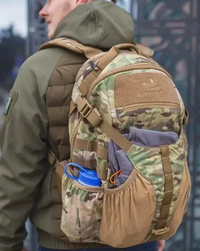 ‼️Рюкзак Helikon-tex RAIDER CORDURA PL-RID-CD-34 02 олива койот EDC‼️ — фото 3