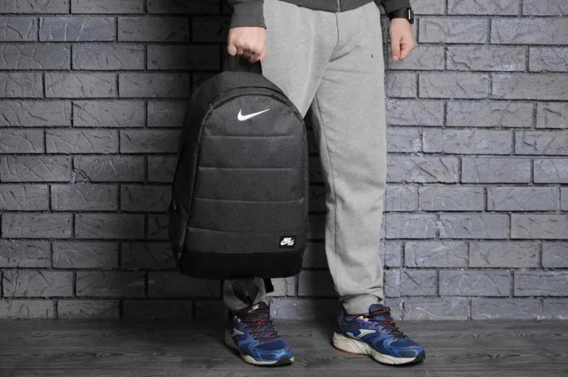 Рюкзак міський спортивний чоловічий жіночий Nike air для ноутбука Найк — фото 7