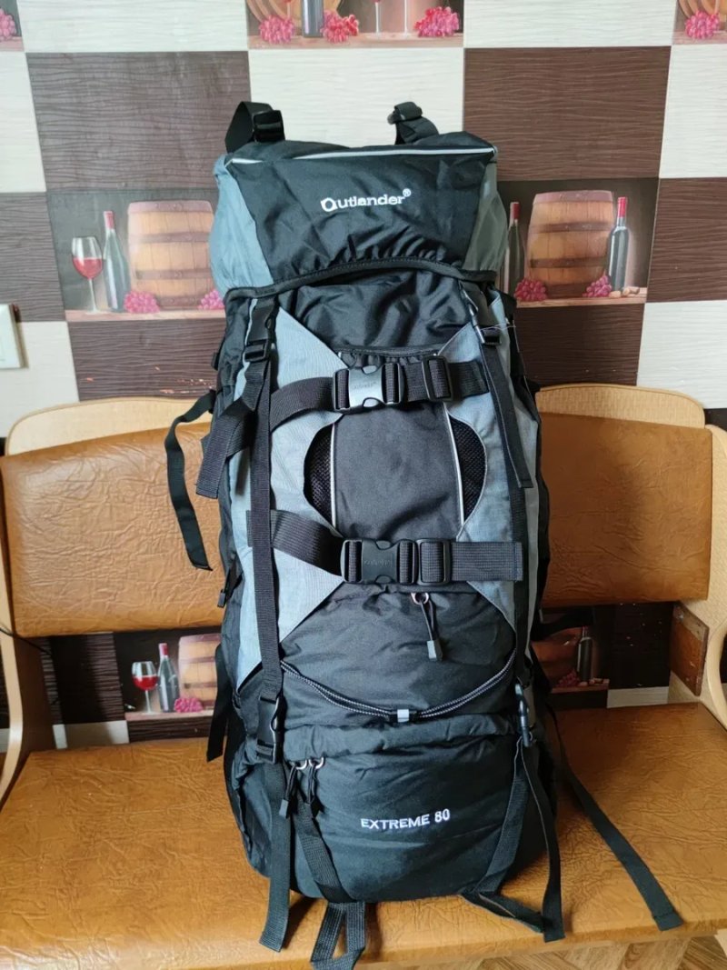Рюкзак Outlander 80l туристический походный горный для путешествий — фото 6