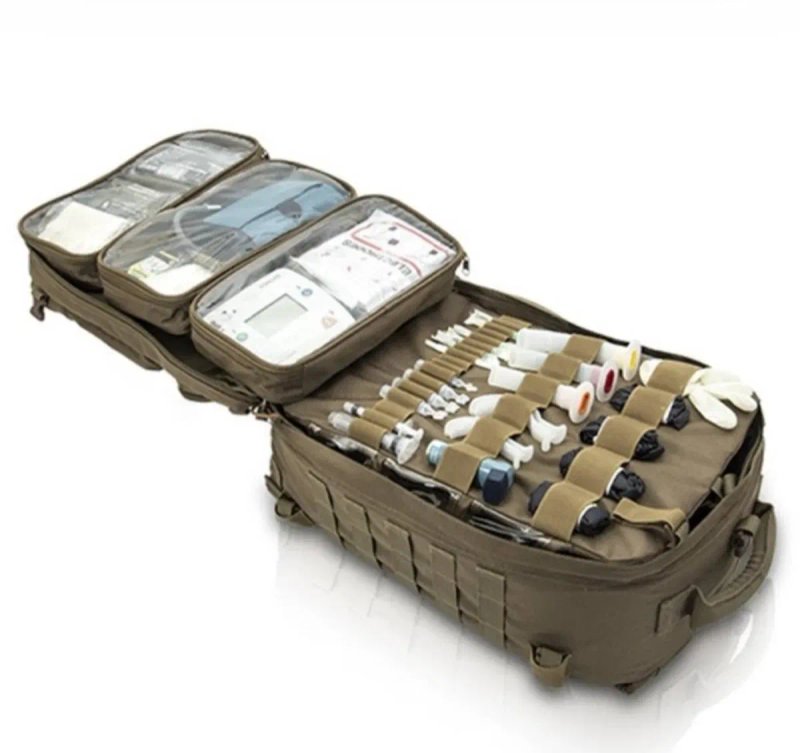 Рюкзак парамедика/бойового медика Paramed’s tactical койот/олива — фото 4