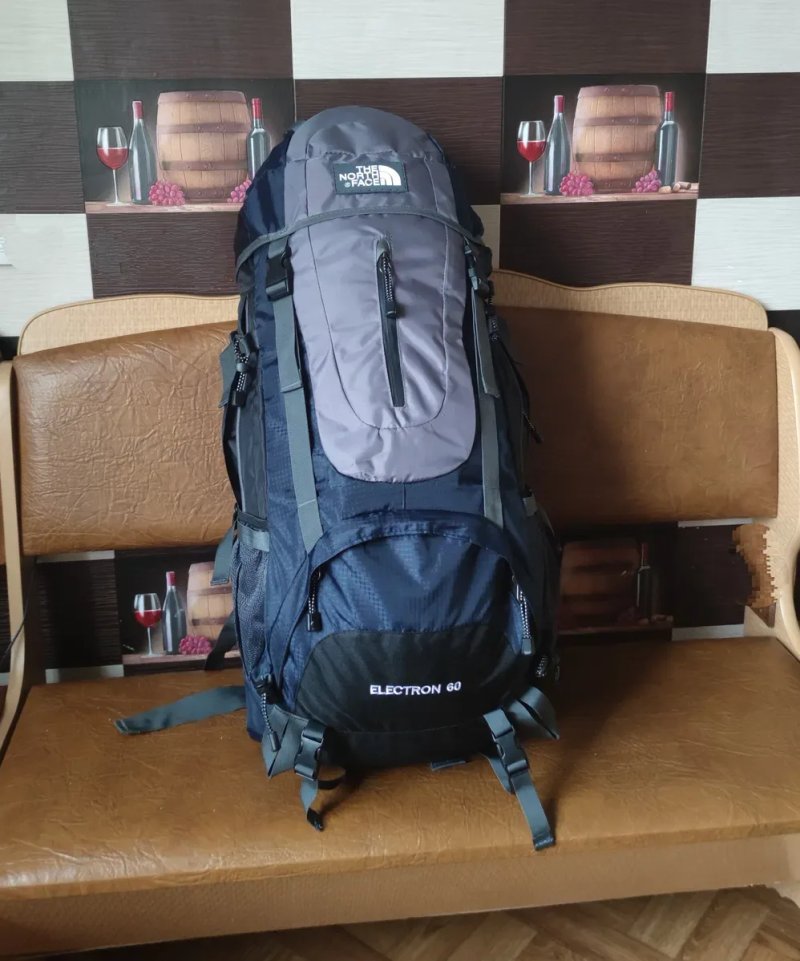 Рюкзак походный туристический THE NORTH FACE 60 литров — фото 2