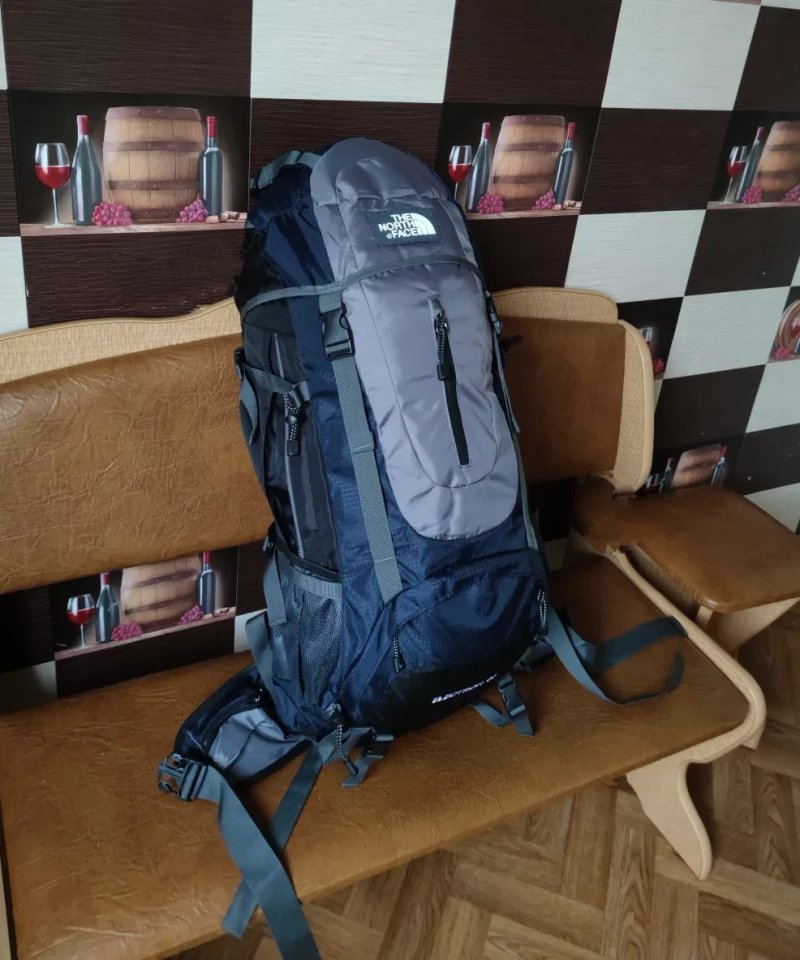 Рюкзак походный туристический THE NORTH FACE 60 литров — фото 4