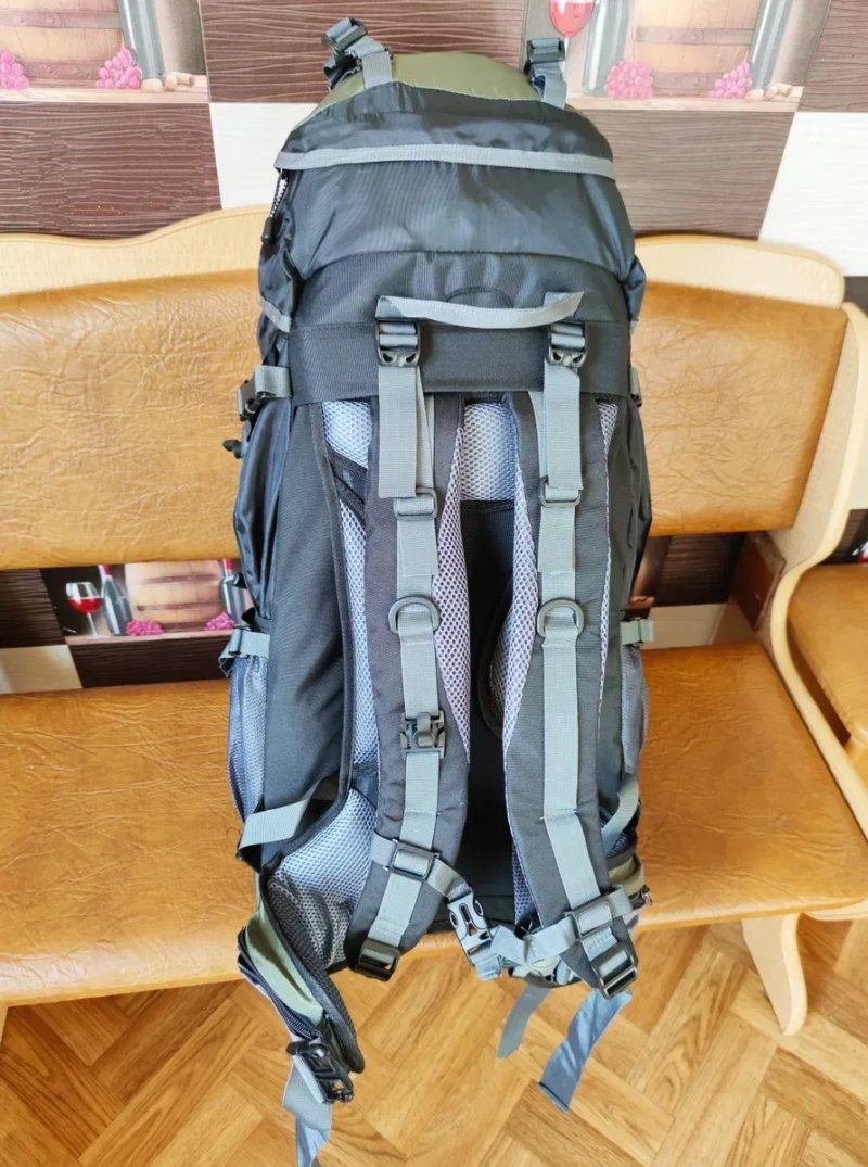 Рюкзак походный туристический THE NORTH FACE 60 литров — фото 8