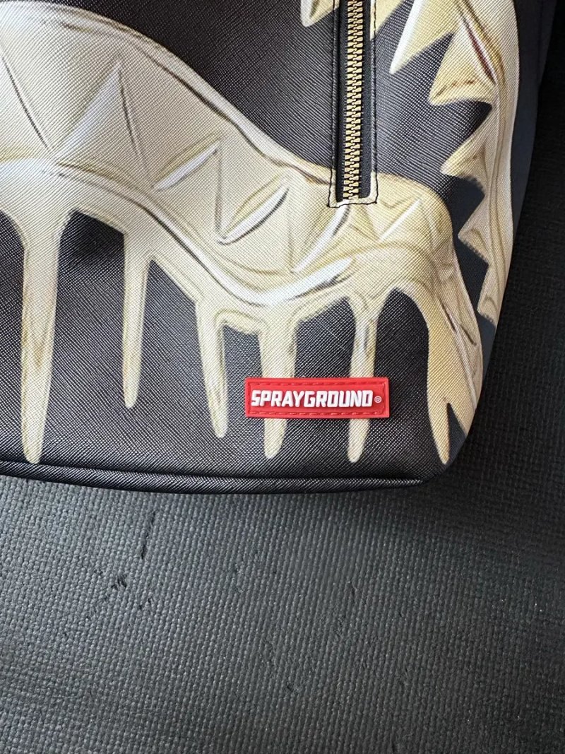 Рюкзак Sprayground Gold and Dangerous Backpack портфель в школу спрейграунд спрейгроунд бекпек спрей spreygraund spraygraund шкільний — фото 8