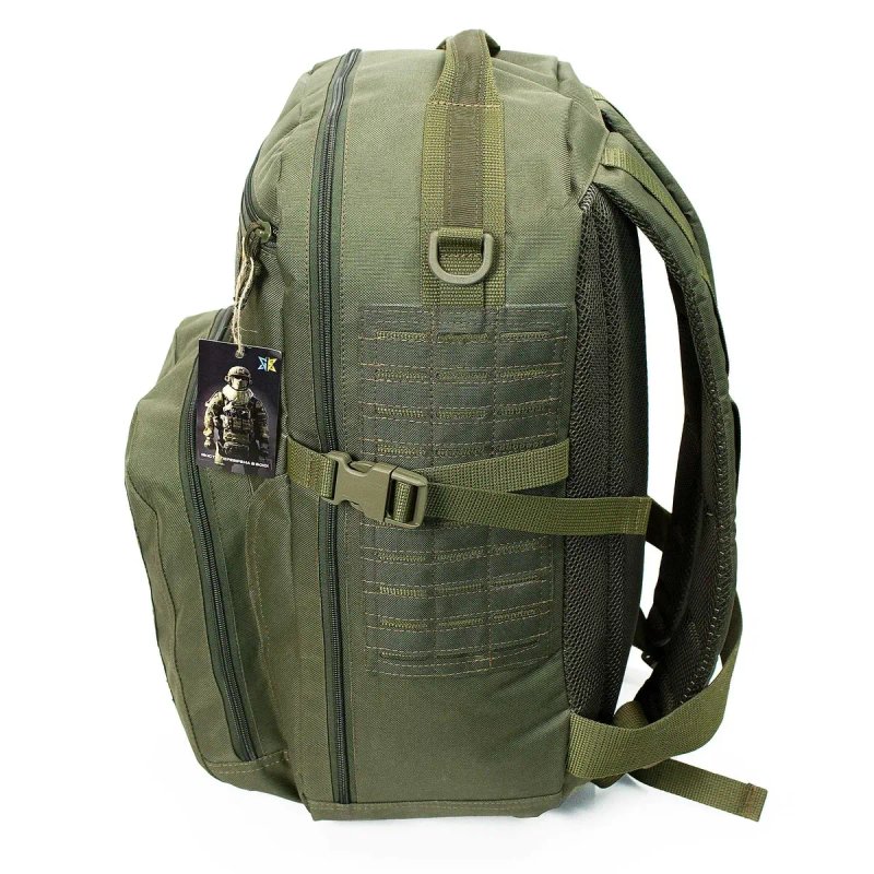 Рюкзак тактичний військовий Warmor Backpack 40л. Олива. — фото 4