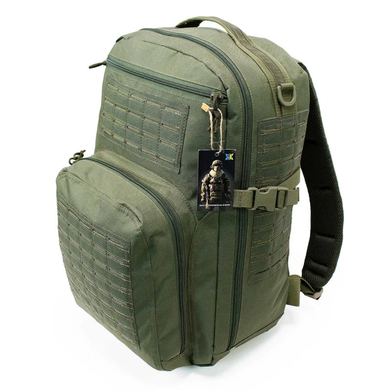Рюкзак тактичний військовий Warmor Backpack 40л. Олива. — фото 5