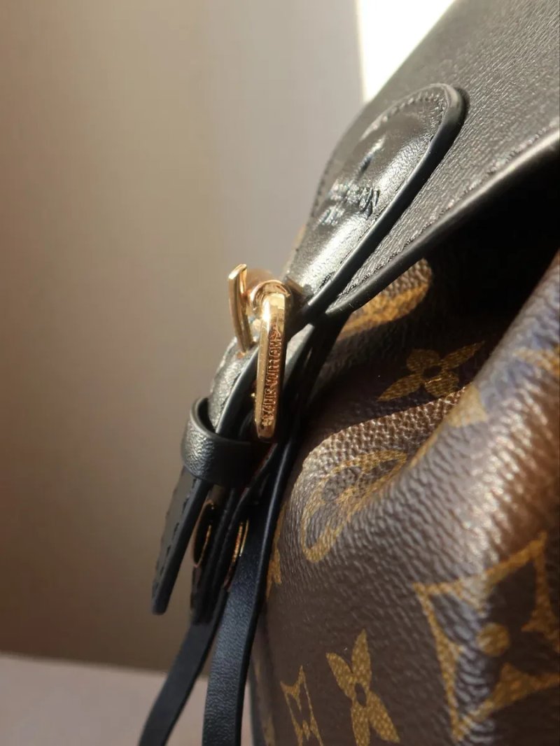 Рюкзак жіночий коричневий монограм Louis Vuitton луі вітон сумка жіноч — фото 7