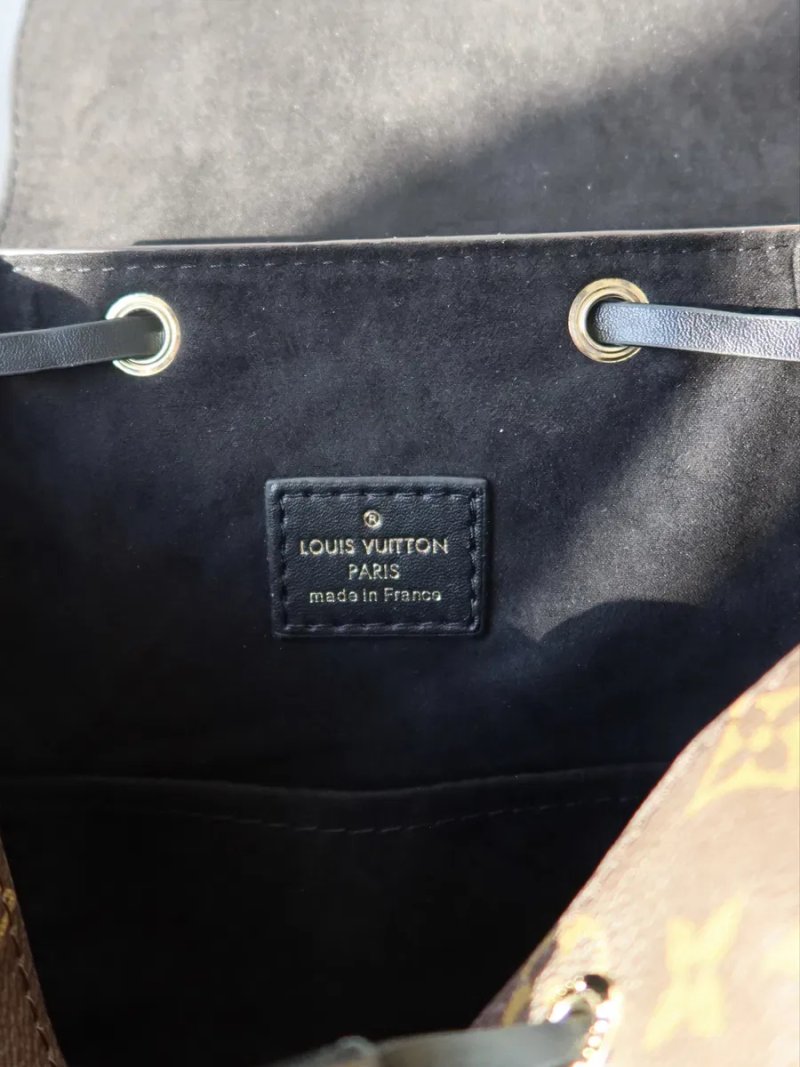 Рюкзак жіночий коричневий монограм Louis Vuitton луі вітон сумка жіноч — фото 8
