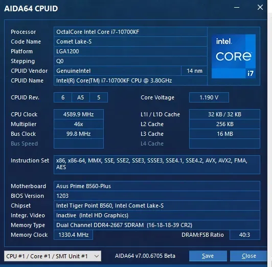 s1200 процесор Intel Core i7-10700KF 8ядер\16потоків 5.1ГГц. Trade-IN — фото 4