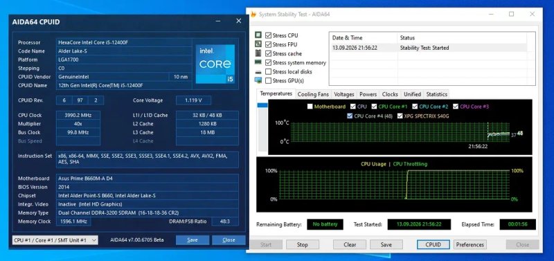 s1700 сет Intel Core i5-12400F + плата mATX Asus B660M DDR4 . Trade-IN — фото 4
