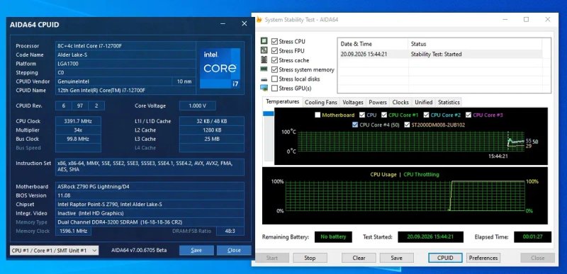 s1700 сет Intel Core i7-12700F 12ядер 4.9GHz+ плата  Z790 DDR4 Pci-e 5. Trade-IN — фото 7