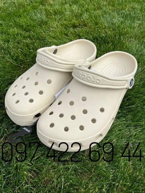 Сабо Crocs Classic! Купити крокси Classic Crocs Bone