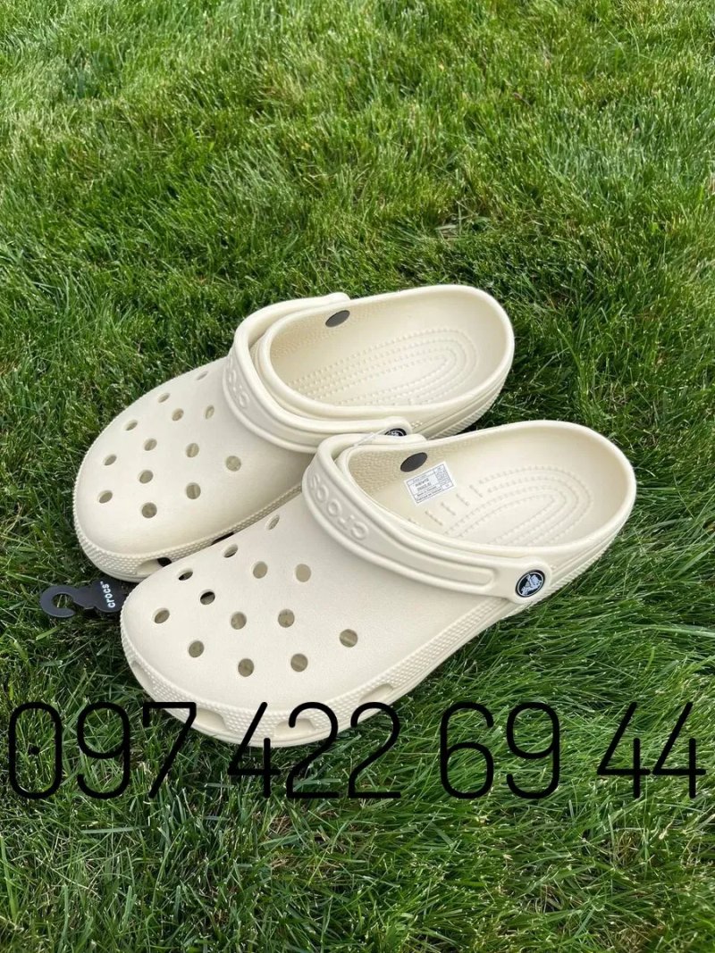 Сабо Crocs Classic! Купити крокси Classic Crocs Bone — фото 2